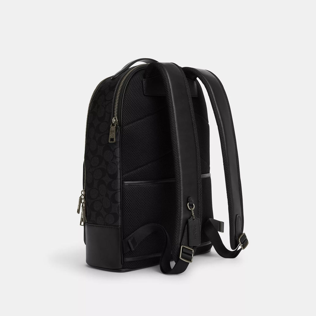 coach charles backpack camo Coach charles leather backpack