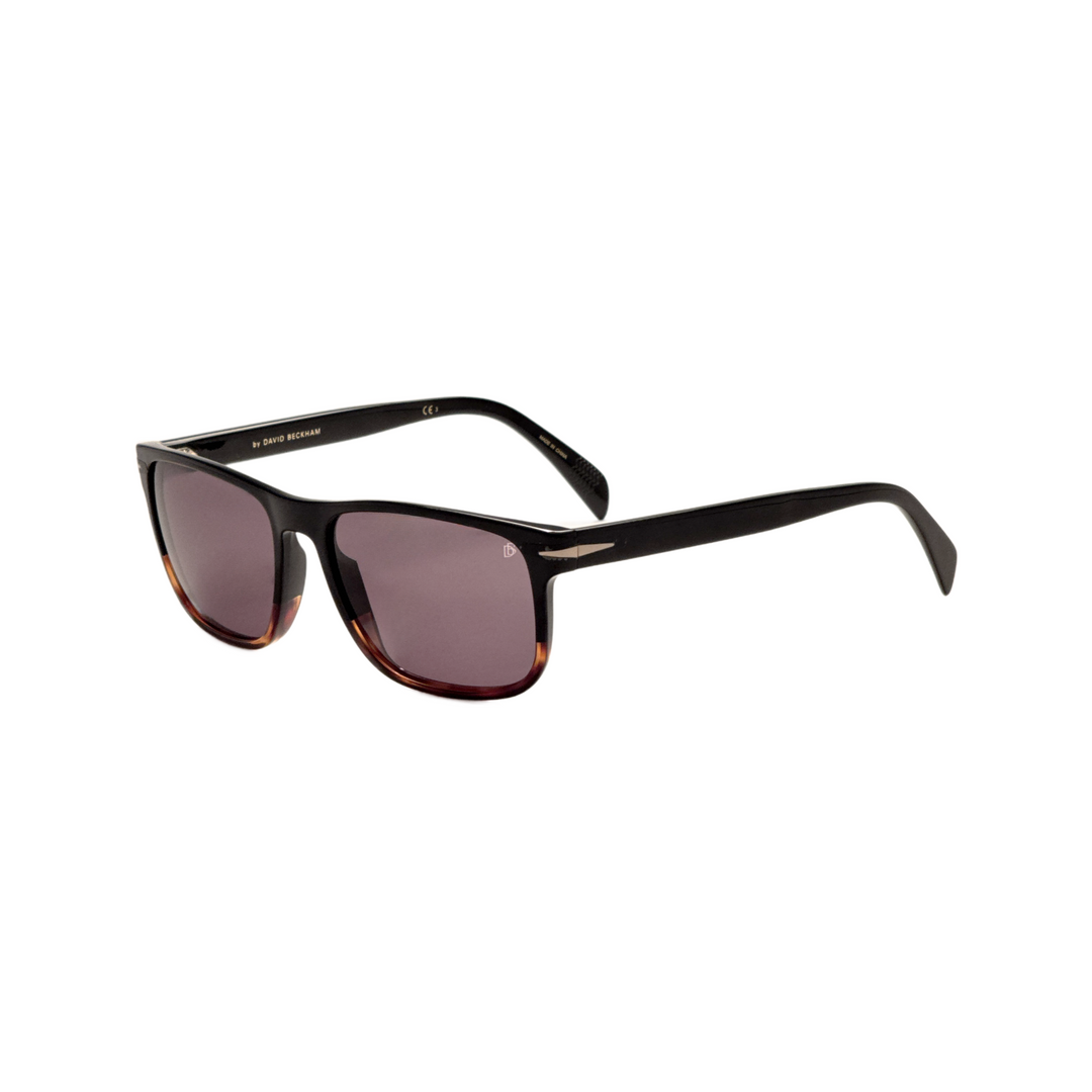NWT David Beckham DB 1060/S-037N IR 57mm BLACK HORN Sunglasses display picture 1