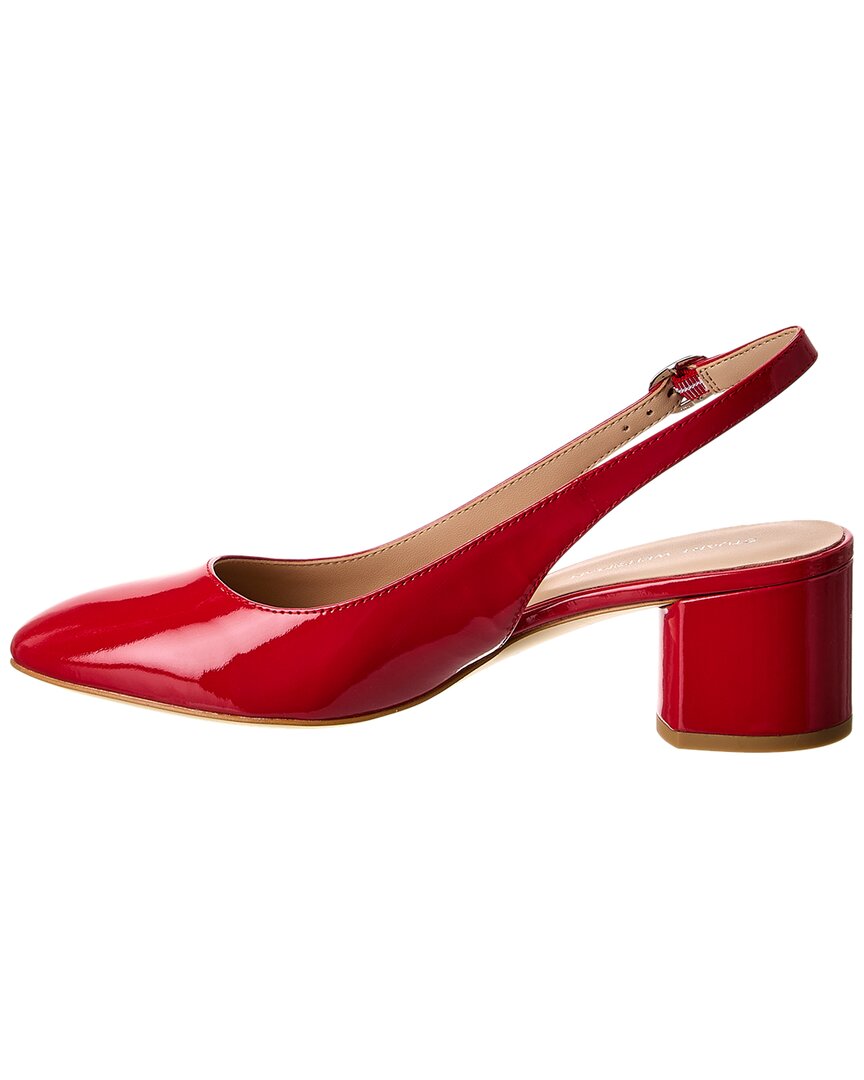 Stuart Weitzman Bridgt 50 Patent Slingback Pump | ShopSimon