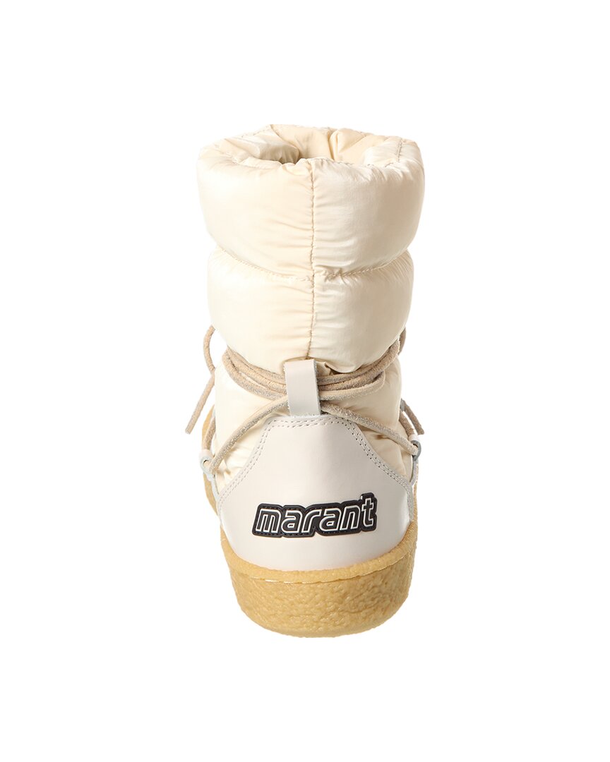 Isabel Marant Zimlee Nylon & Leather Snow Boot | ShopSimon