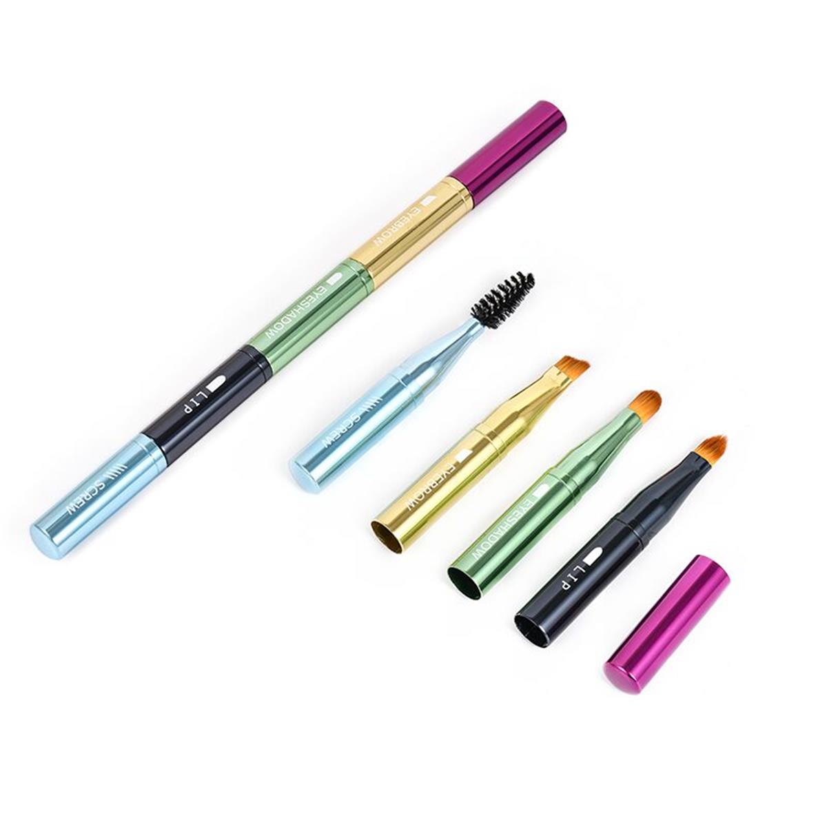 3P EXPERTS 3P Experts 4-In-1 Makeup Brush Travel Set,All Products : American Fashion Style Bags On Sale