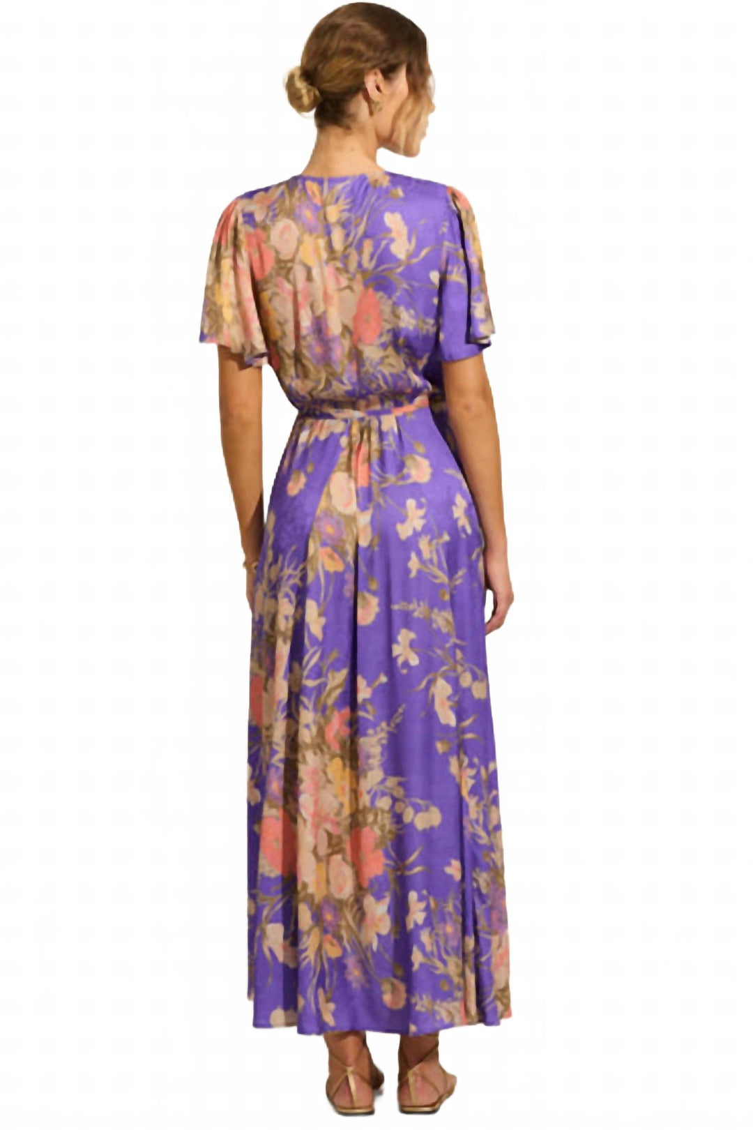 auguste stevie maxi dress Auguste the Label Kirby Wrap Maxi Dress In Lavender