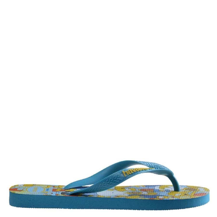 Havaianas Graphic Simpsons Print Rubber Flip Flop, Brand 