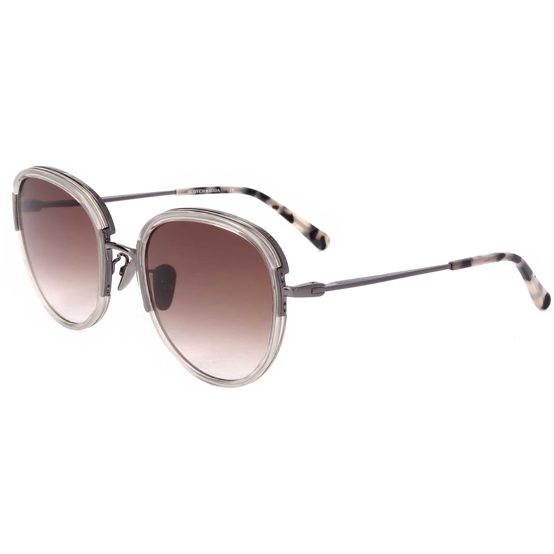 Scotch & Soda Men's 53mm Crystal Sunglasses (Grey)