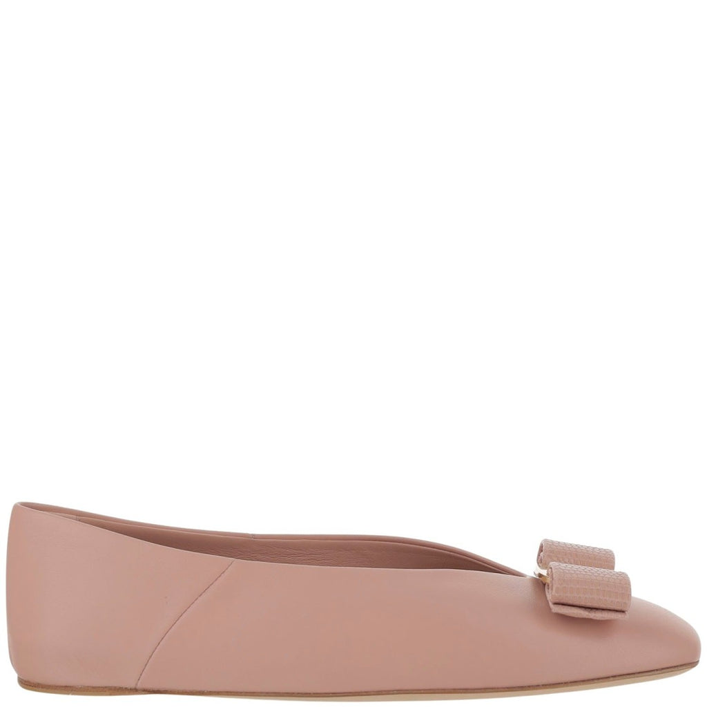 Salvatore Ferragamo Vara Bow Ballet Flats | ShopSimon