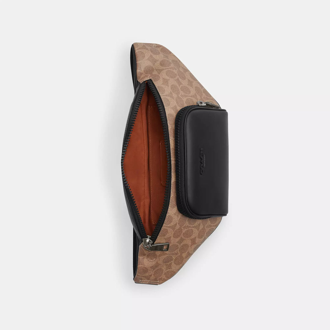 Coach Outlet Racer Belt Bag In Signature | ShopSimon