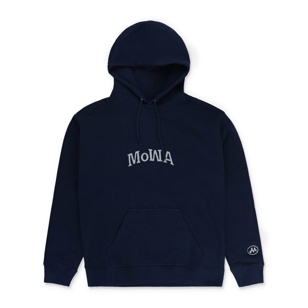 Mowalola NAVY MOWA HOODIE | ShopSimon
