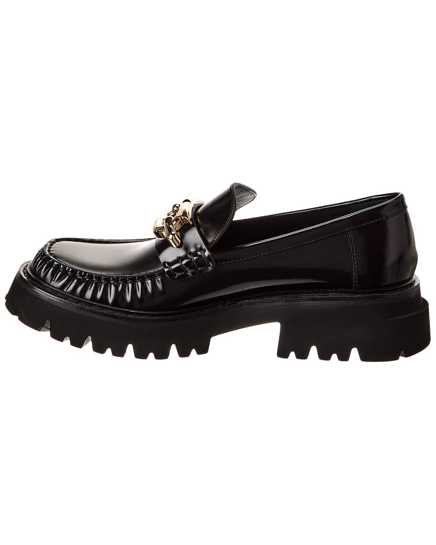 Salvatore Ferragamo Ferragamo Ingrid Leather Loafer | ShopSimon