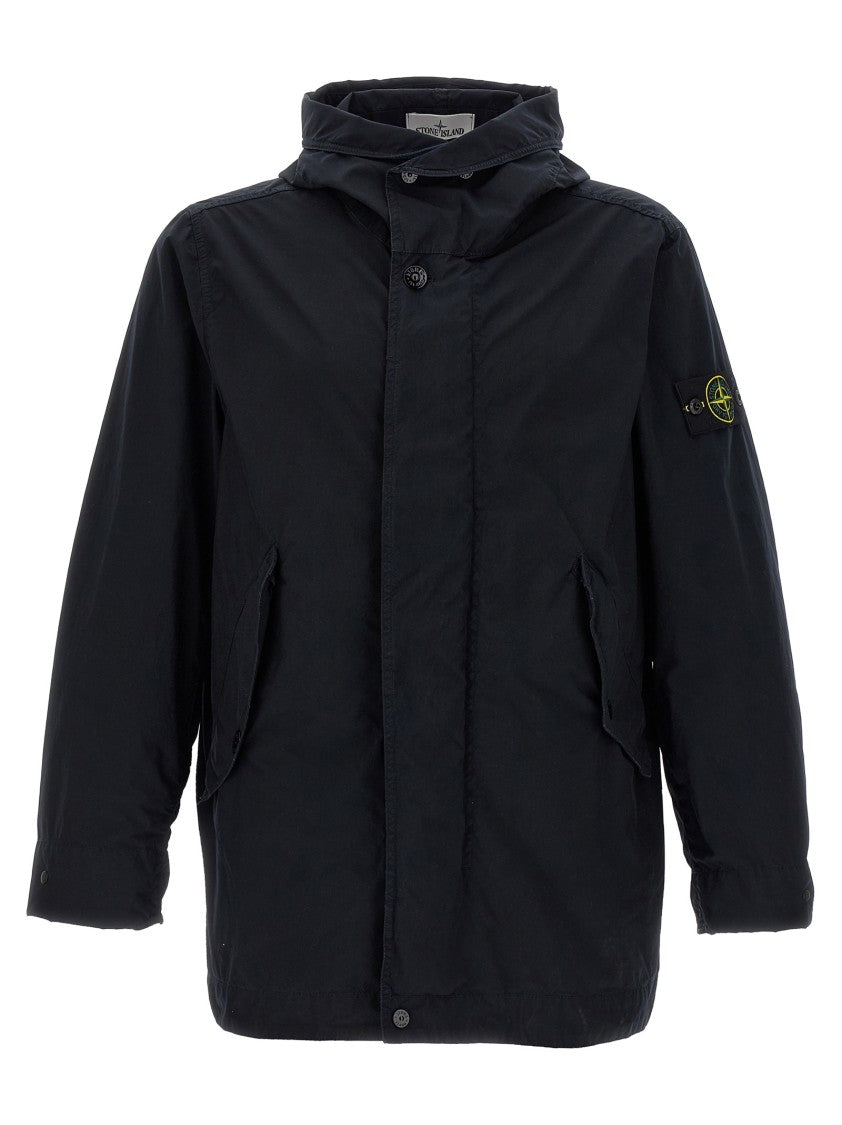 【関税込み】STONE LIGHT COMPACT TOUCH POLY-TC' PARKA Stone Island 'Light Compact Touch Poly-Tc' Parka | ShopSimon