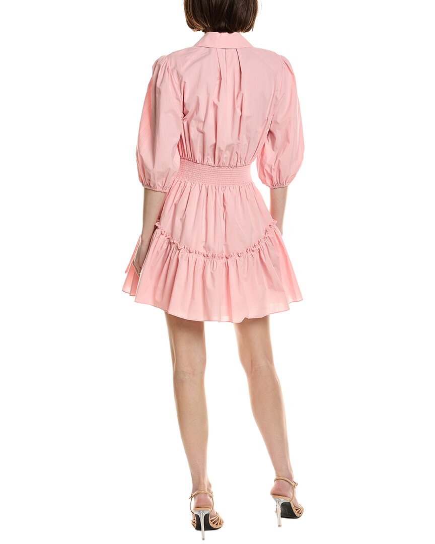 ramy brook dress Natalina - Pink IT 42 - US 11 Denzel-inspired Devil in a while flap patch pockets size:14