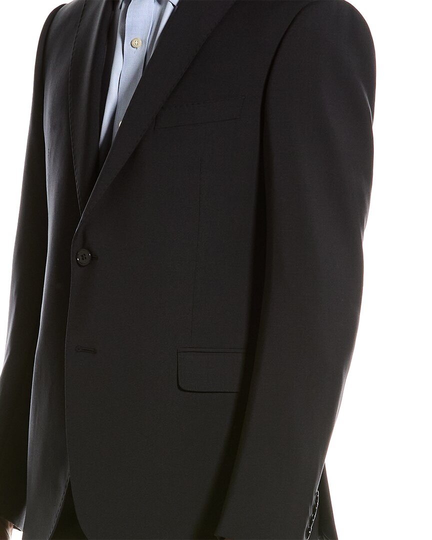 Emporio Armani M-line 2pc Wool Suit | ShopSimon