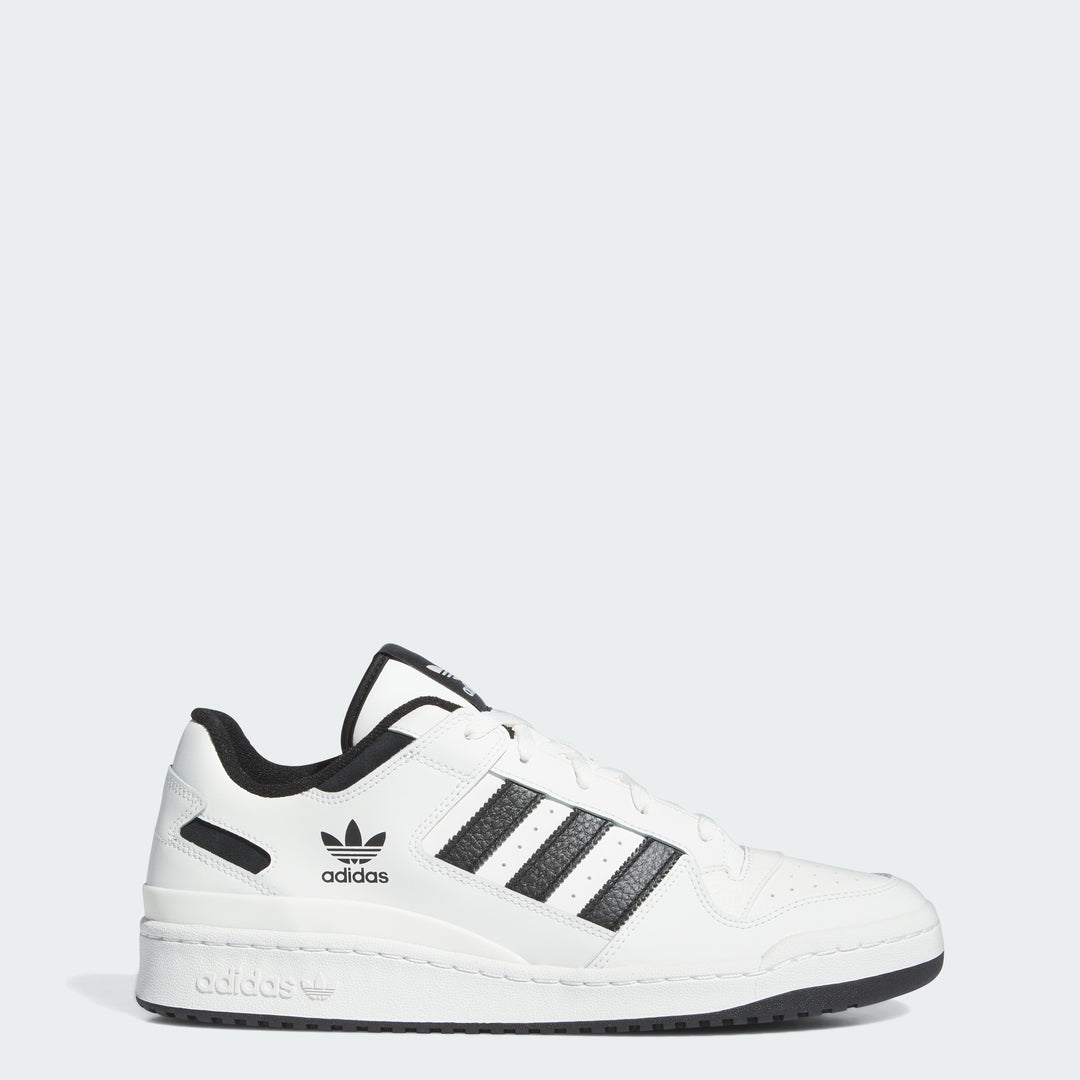 adidas Men's Forum Low CL Shoes, Core White/Core Black/Core White / 13