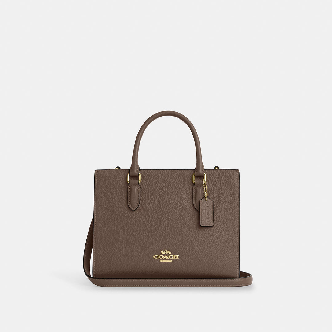 coach travel tote bags Outlet Maggie Small Bag American Tourister Acro 003 19.5 x 13 with Tackle Color:Gold Shiner best weight lifting straps