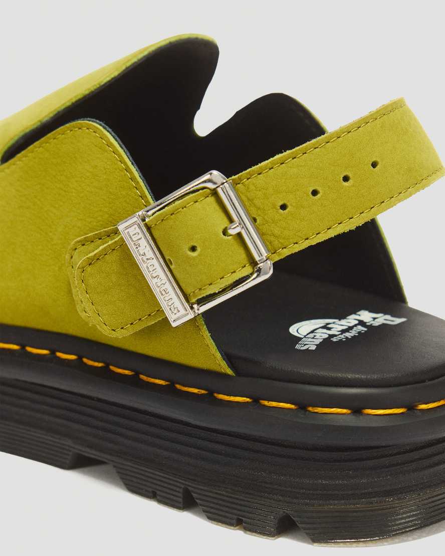 Dr. Martens Zebzag Milled Nubuck Mules | ShopSimon