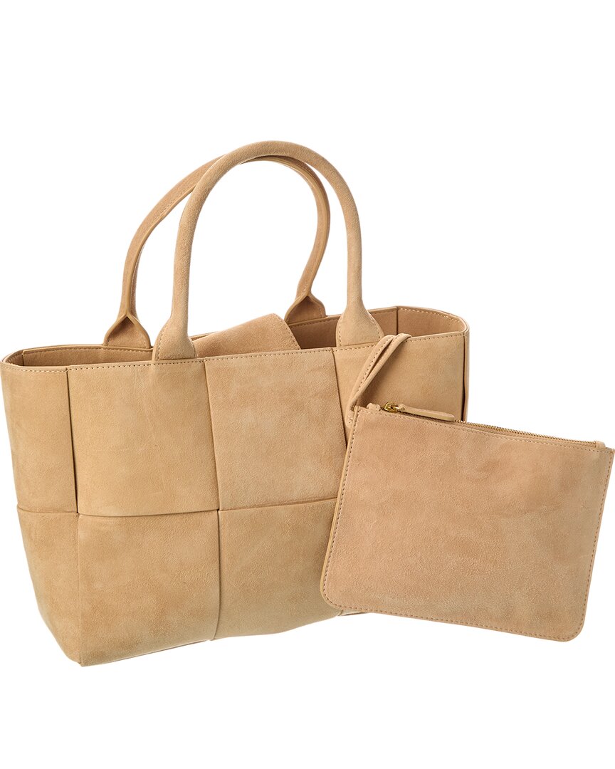 J.McLaughlin Tessare Suede Handbag | ShopSimon
