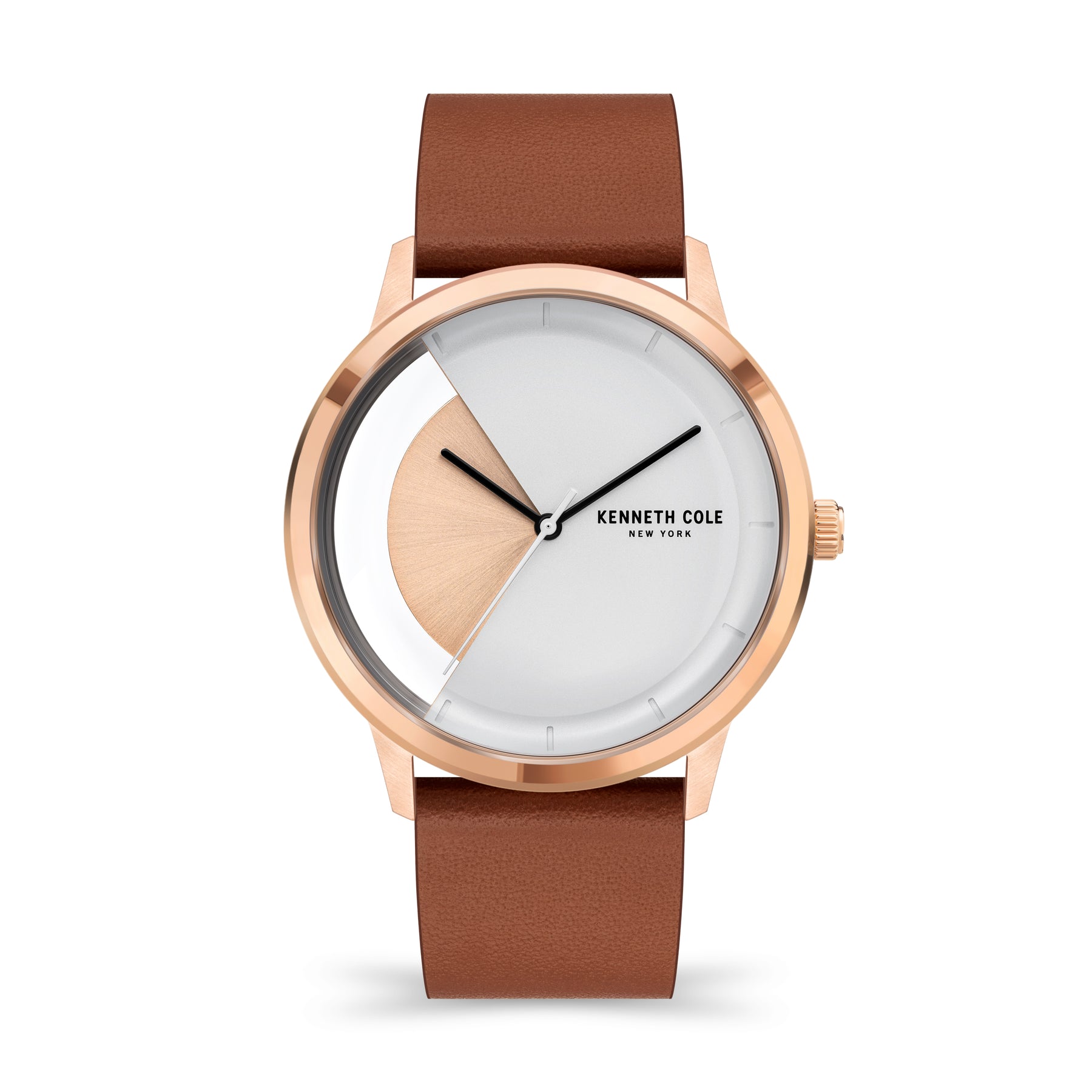 Kenneth Cole Classic 43mm White Dial Men's Quartz Watch