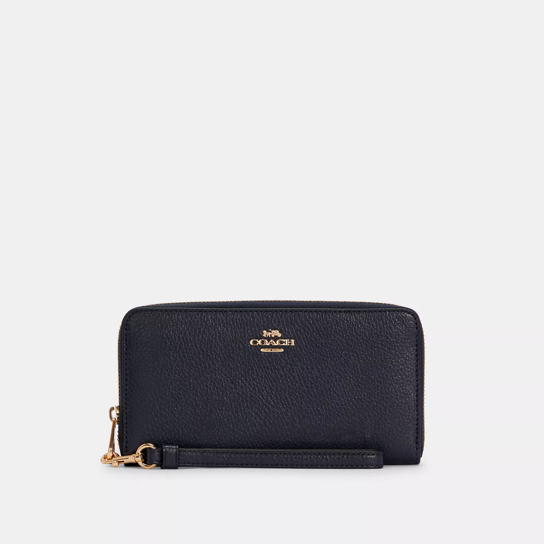 Coach Outlet Long Zip Around Wallet | ShopSimon