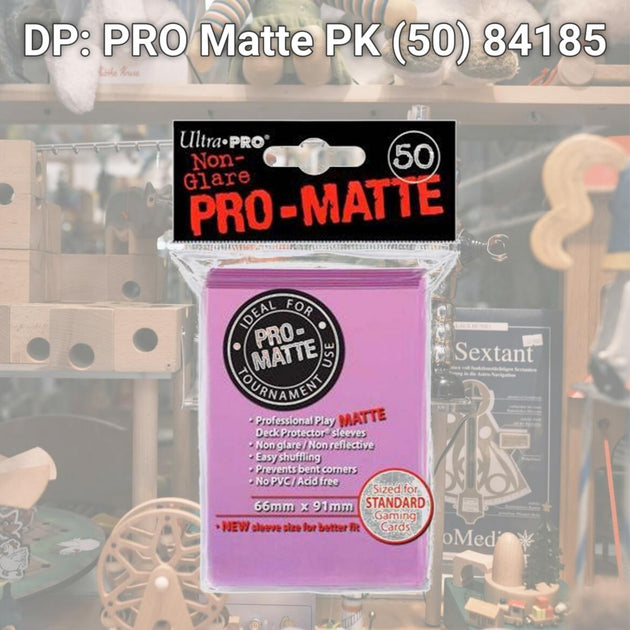 Ultra Pro DP: PRO Matte PK (50) 84185 | ShopSimon