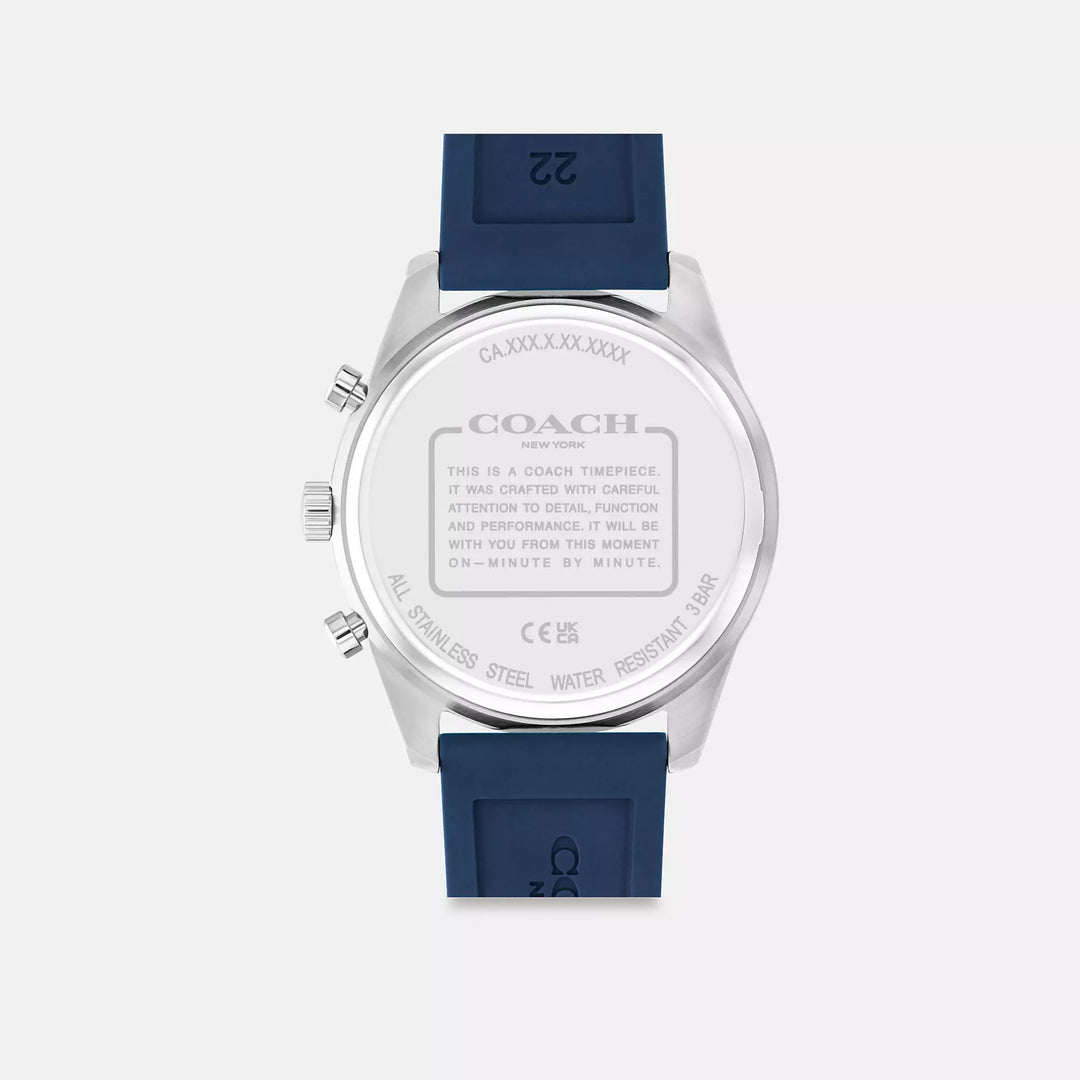 Coach Outlet Cole Watch, 44 Mm | ShopSimon