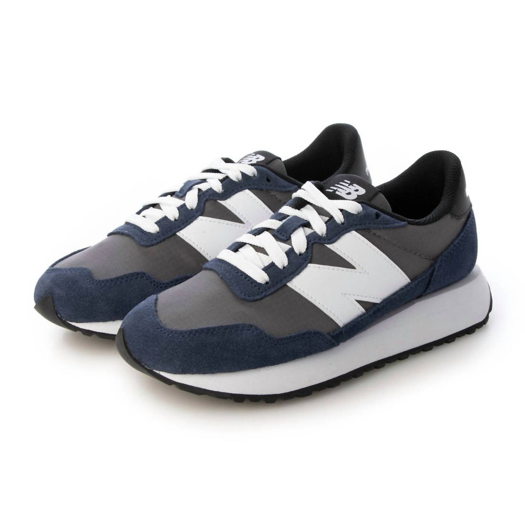 New Balance 237 Shoes Lace Up MS237MCN Blue Gray White Logo Size 10 Mens New Balance 237 Men main image 4