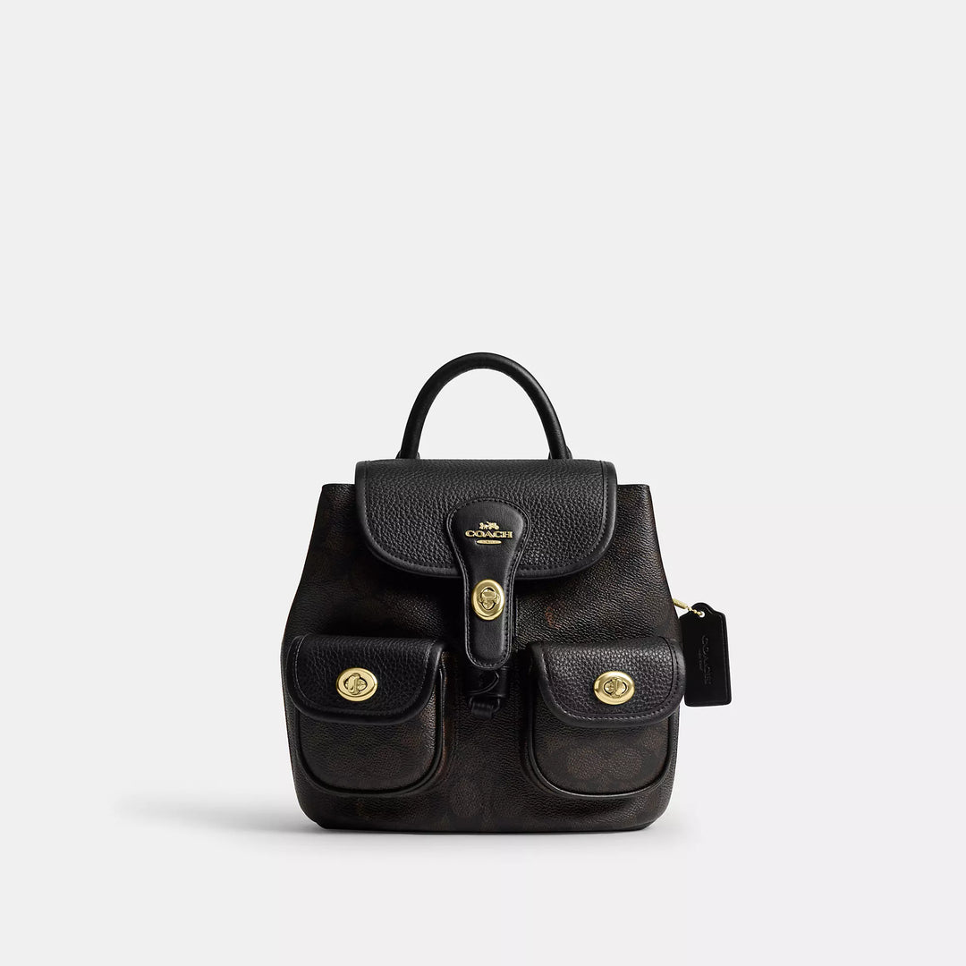 Coach Outlet Hadley Backpack In Signature Canvas Coach Outlet Hadley Backpack In Signature Canvas