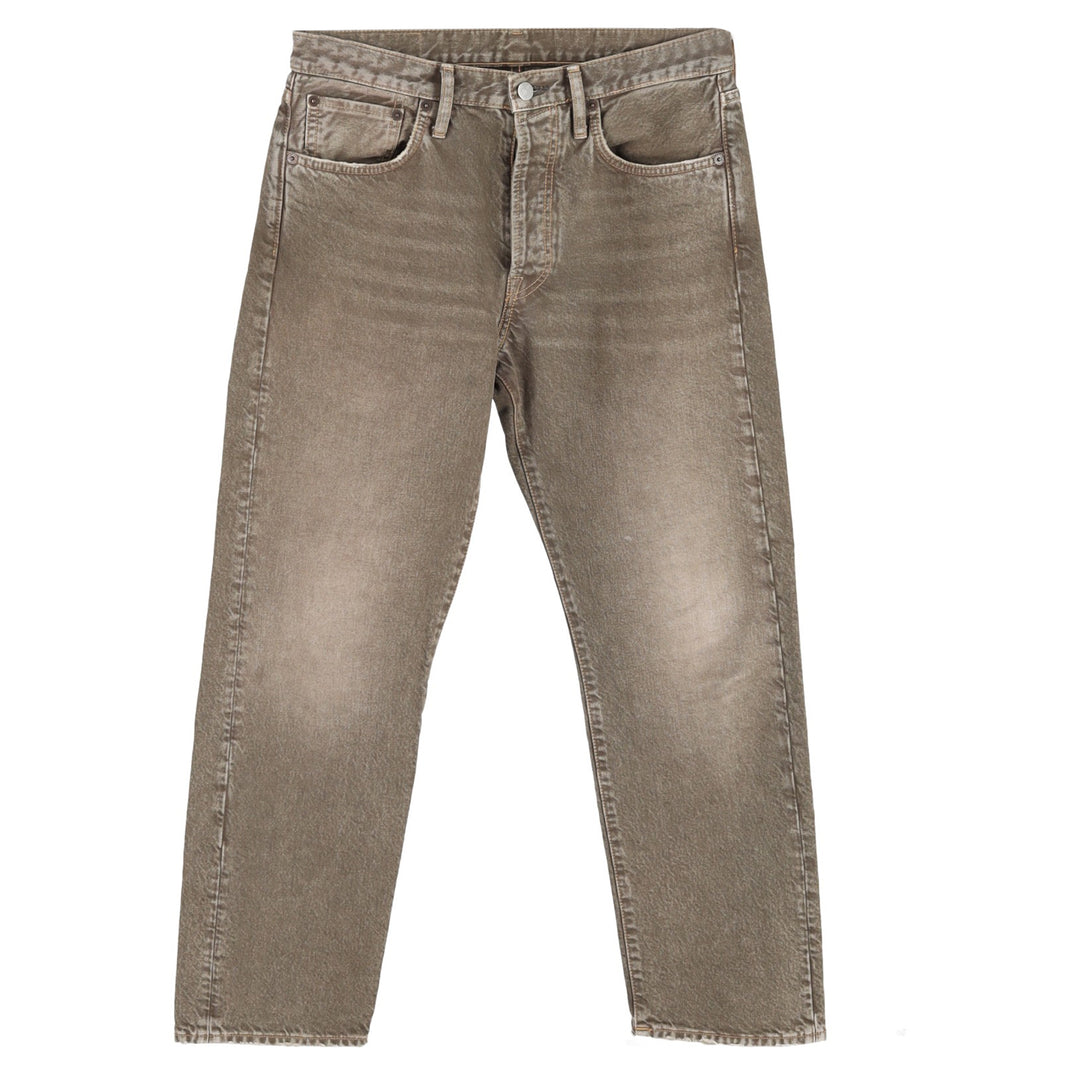 Acne Studios 1996 Dust Devil Jeans In Brown Denim | ShopSimon