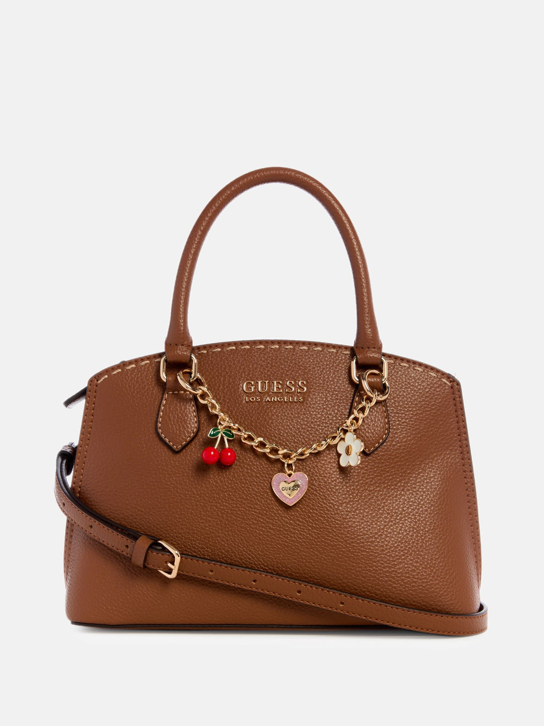 Guess Factory Lynne Charm Small Satchel | ShopSimon