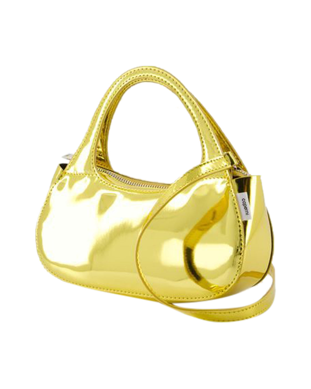 トートバッグ Coperni llic Micro Baguette Swipe Bag - Synthetic - Gold Coperni Metallic Micro Baguette Swipe Bag - - Synthetic