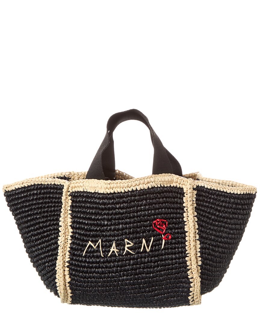 Marni Macrame Sillo Small Shopper Tote | ShopSimon
