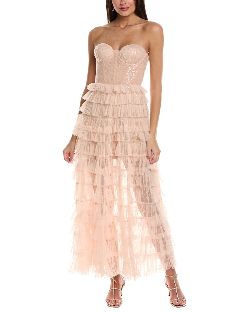 chinese dress ladies Eden Ruffle Maxi Dress main image 0