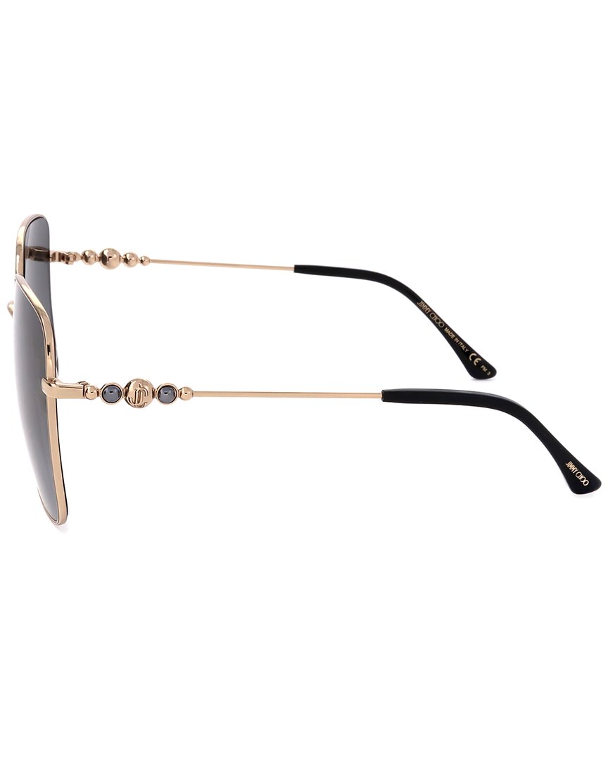 Jimmy Choo Women\'s Hester 59mm Sunglasses Summer Vacation Smoke Lenses‎ UV Jimmy Choo HESTER/S 06J 59 Prescription Sunglasses | Glasses  main image 3