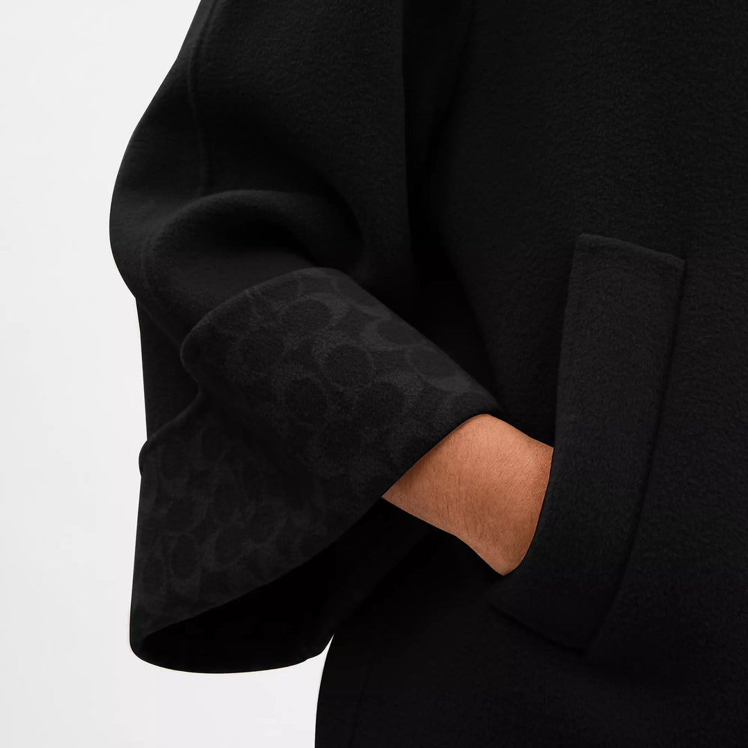 Coach Outlet Wool Swing Coat | ShopSimon