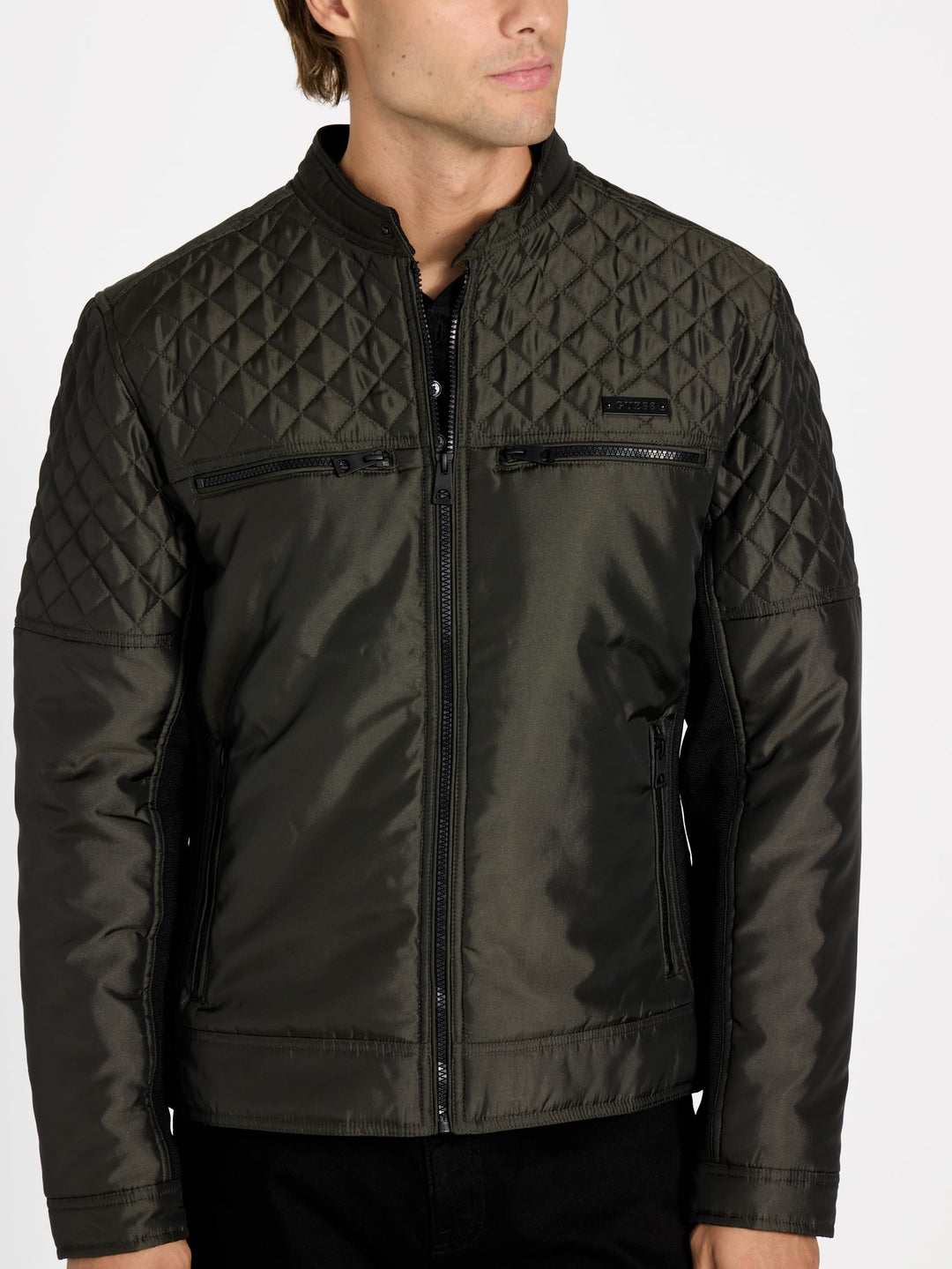 Guess Factory Pack Moto Jacket | ShopSimon