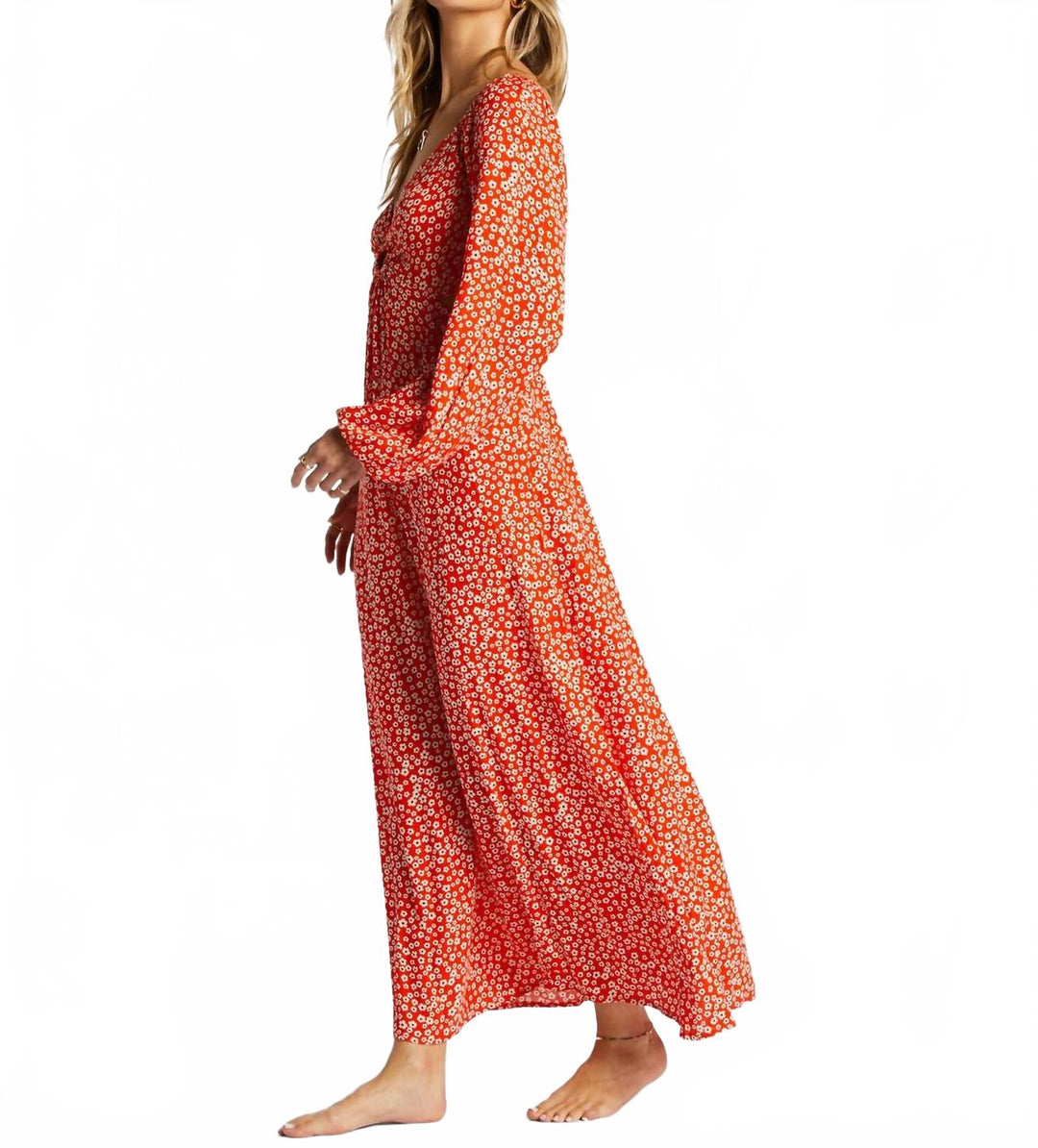 billabong last call maxi dress Red Aloha Maxi Dress - Red Aloha