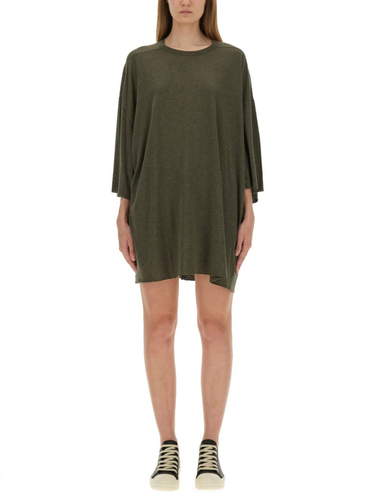 Tシャツ・カットソー Rick Owens Oversized T-Shirt With Unique Knot Detail Rick Owens Oversized T-Shirt With Unique Knot Detail | THE LIST