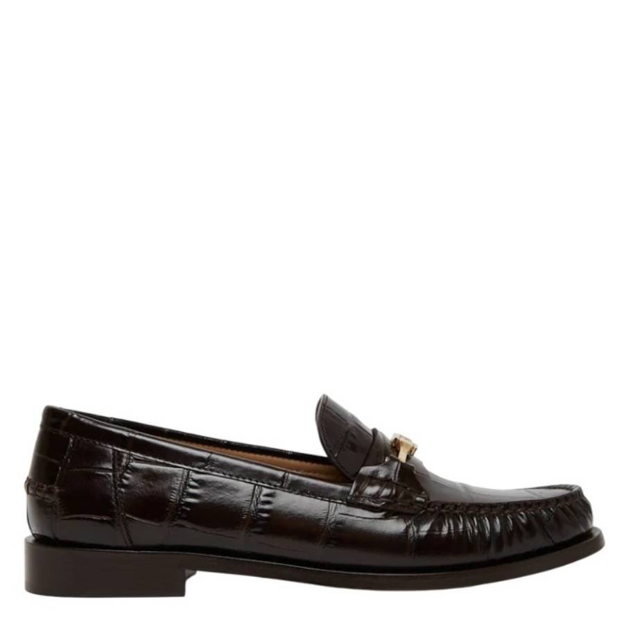 Salvatore Ferragamo Ferragamo Harry Crocodile-Embossed  display picture 2