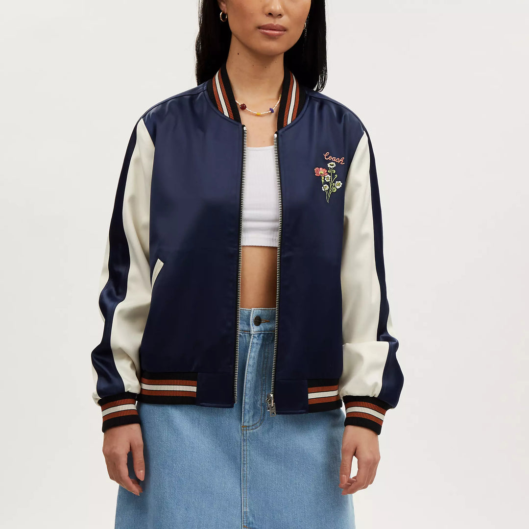 希少 COACH Reversible Floral Jacket ブルゾン 【公式通販】