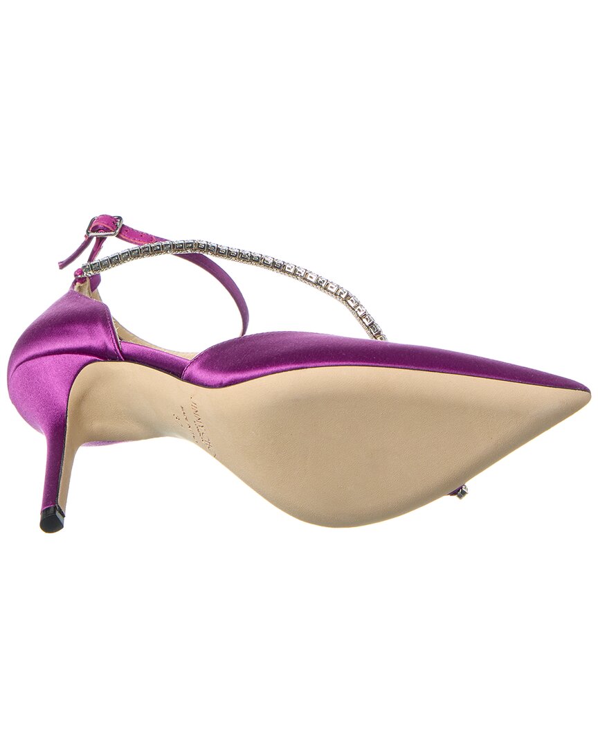 Jimmy Choo Talika 85 Satin Pump | ShopSimon