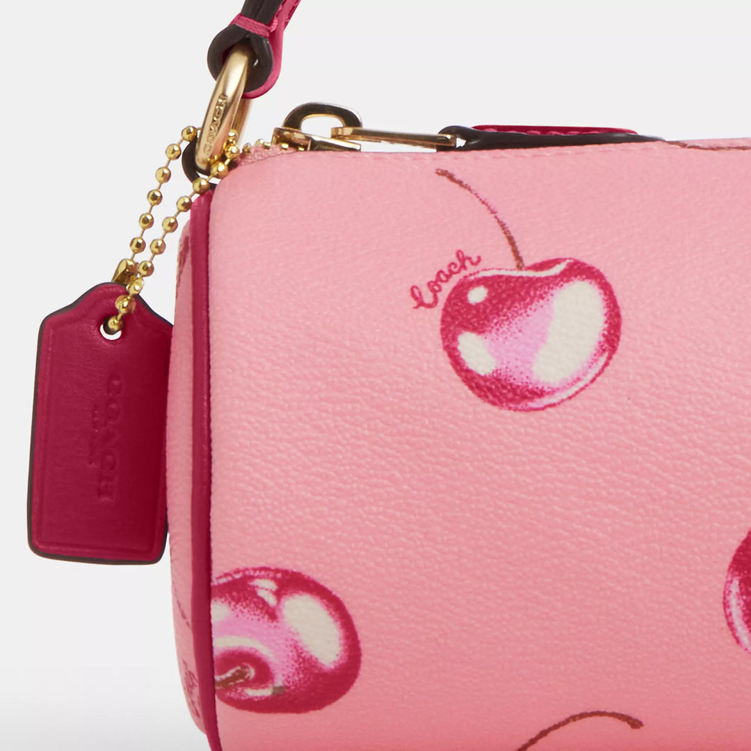 Coach Outlet Nolita Barrel Bag With Cherry Print | ShopSimon