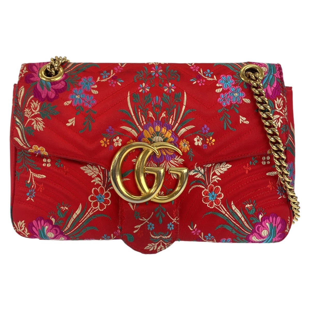 Gucci Gucci GG Marmont Red Satin Shoulder Bag,Specials : American Fashion Style Bags On Sale Gucci Gucci GG Marmont Red Satin Shoulder Bag,Specials : American Fashion Style Bags On Sale