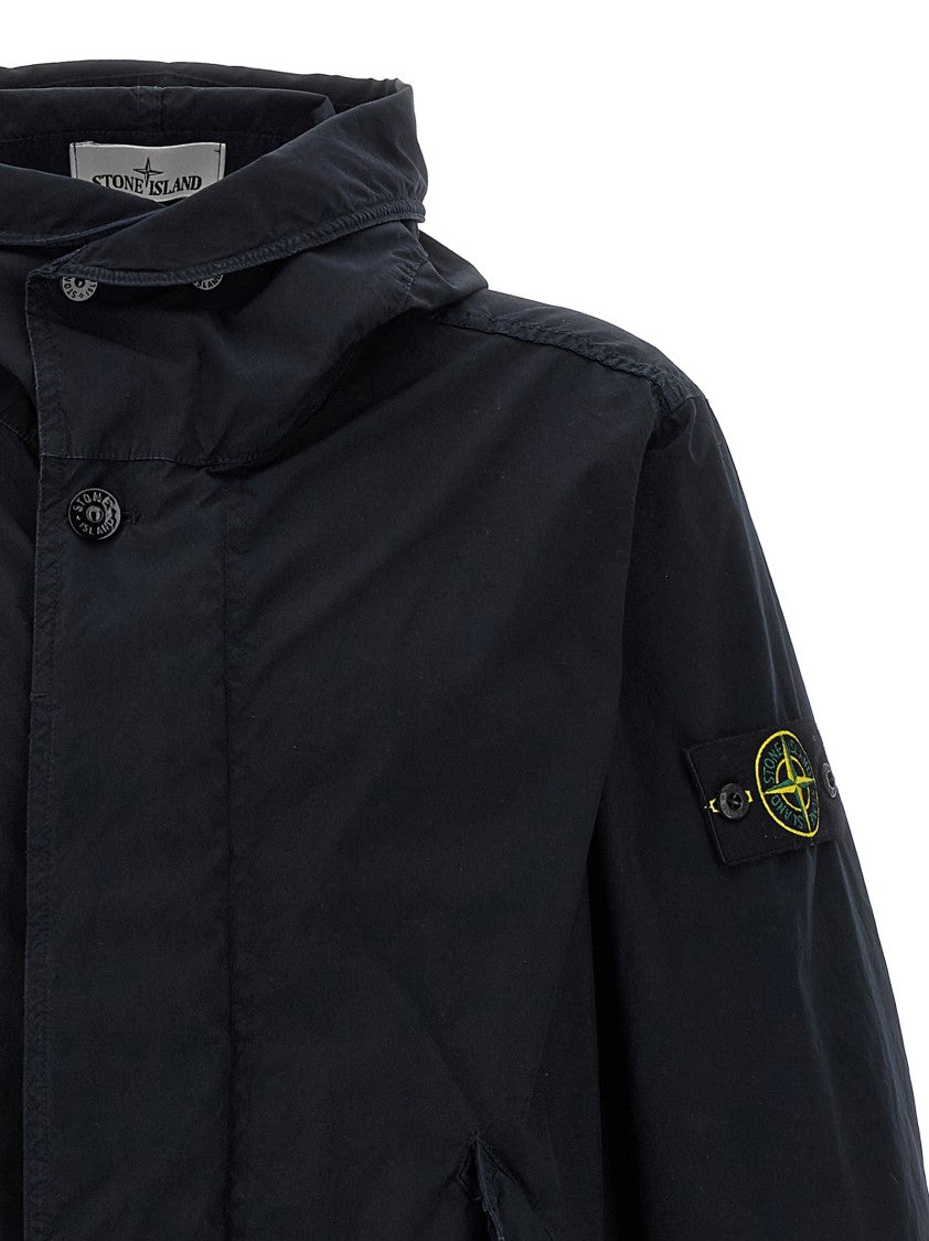 Stone Island 'Light Compact Touch Poly-Tc' Parka | ShopSimon