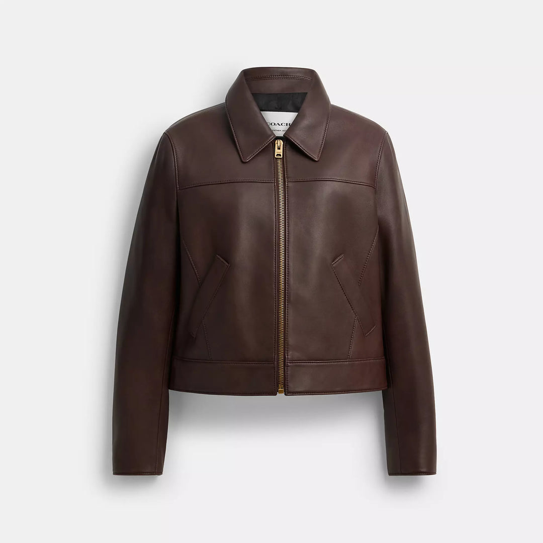 Coach Outlet Leather Jacket | ShopSimon Coach Outlet Leather Jacket | ShopSimon