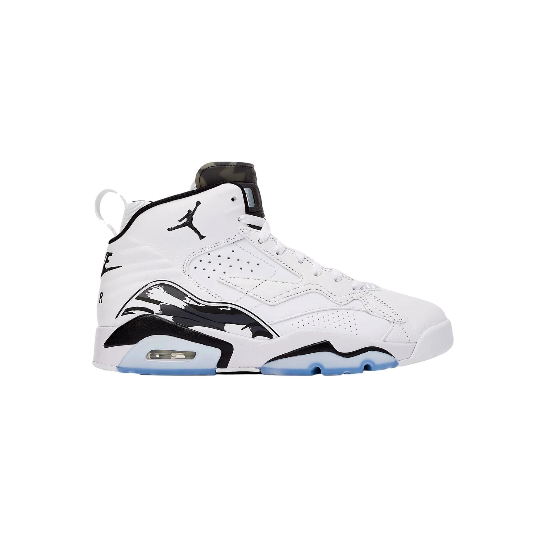 Air Jordan MVP Mid White Black DZ4475-100 Men\'s Size 13 JORDAN Jumpman MVP DZ4475 100 - Shiekh main image 4