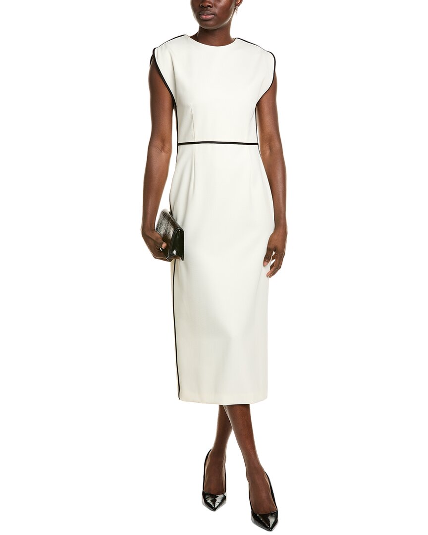 BOSS Hugo Boss Detira Wool-blend Midi Dress ShopSimon
