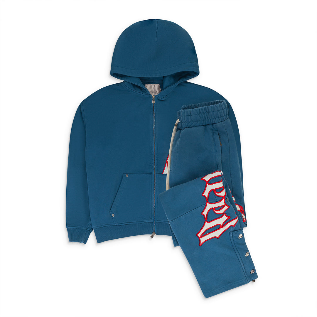 Godspeed OG LOGO V2 DEEP WATER, RED SWEATSUIT | ShopSimon