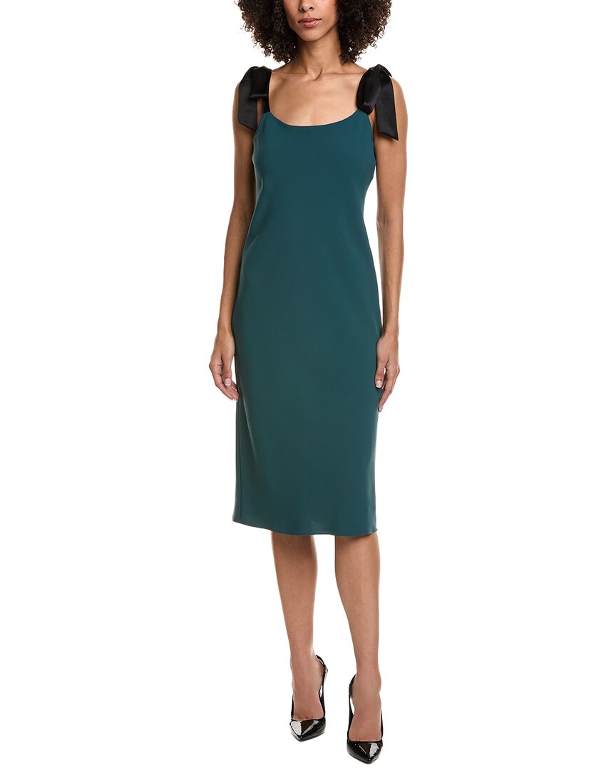 lusana midi dress Amanda Uprichard Lusana Silk-trim Dress