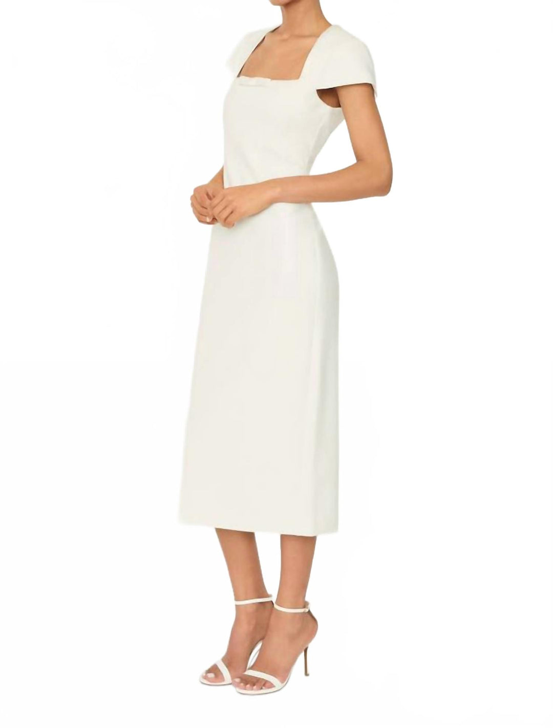 LIKELY Brodie Dress In White