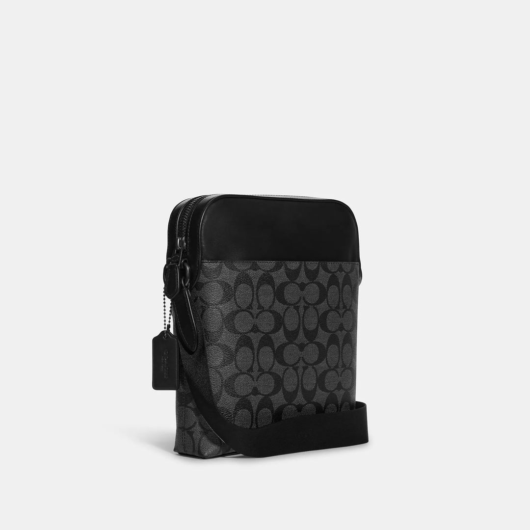 Coach Outlet Houston Flight Bag In Signature Canvas | ShopSimon
