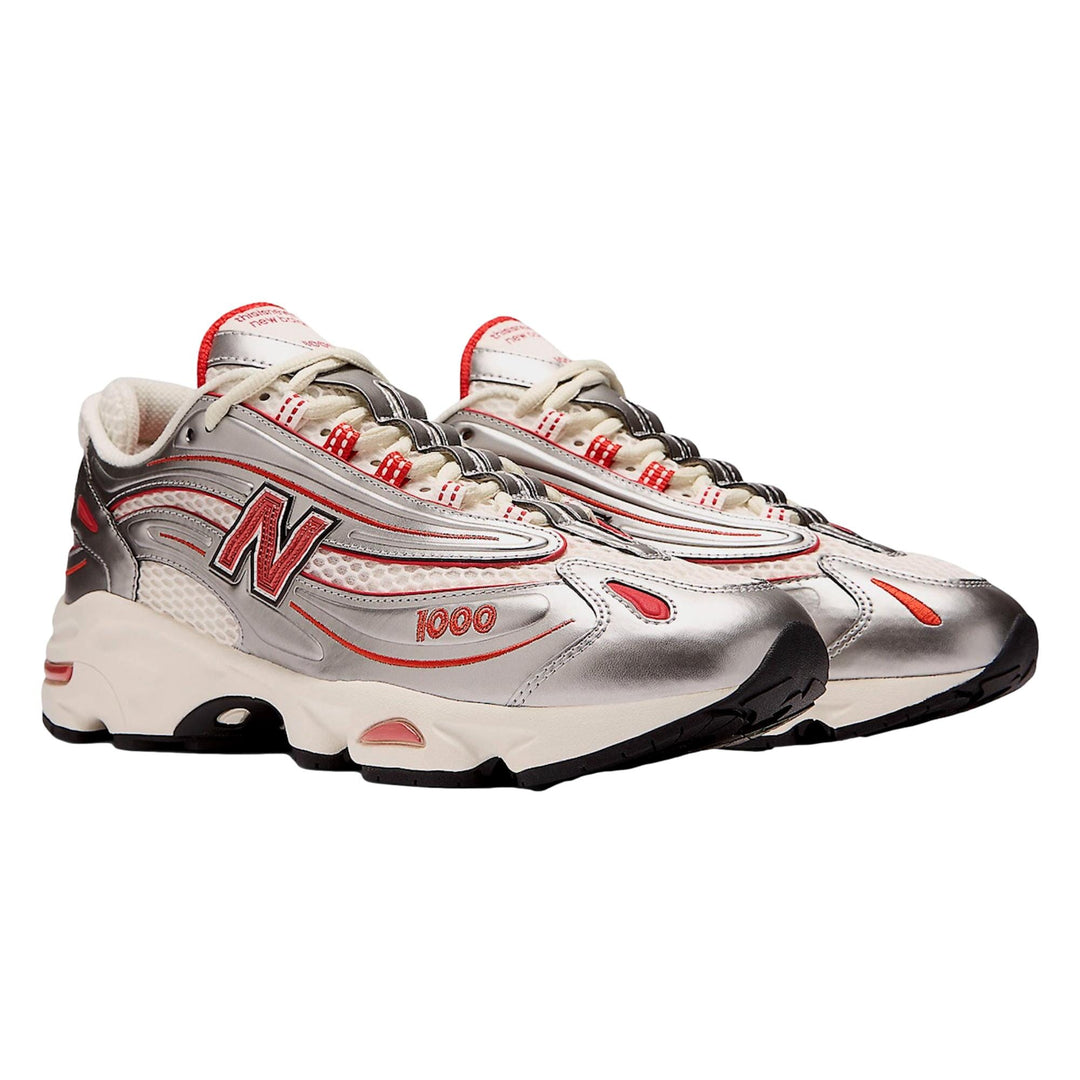 New Balance Men's Thisisneverthat X 1000 Metallic Silver / Orange