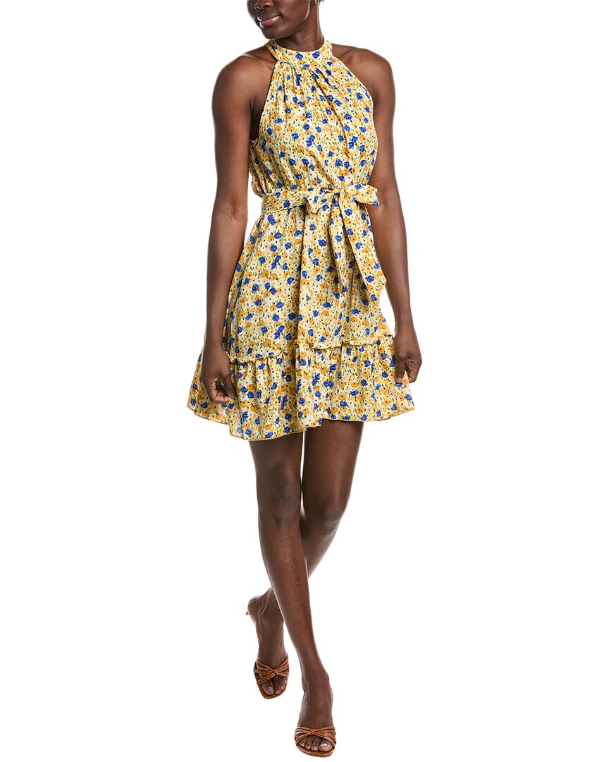 SOOR PLOOM /Pocket Dress CLOUD PIQUE ４y Soor Ploom Pocket Dress ~ Frolic Print, Cloud | Wee Mondine